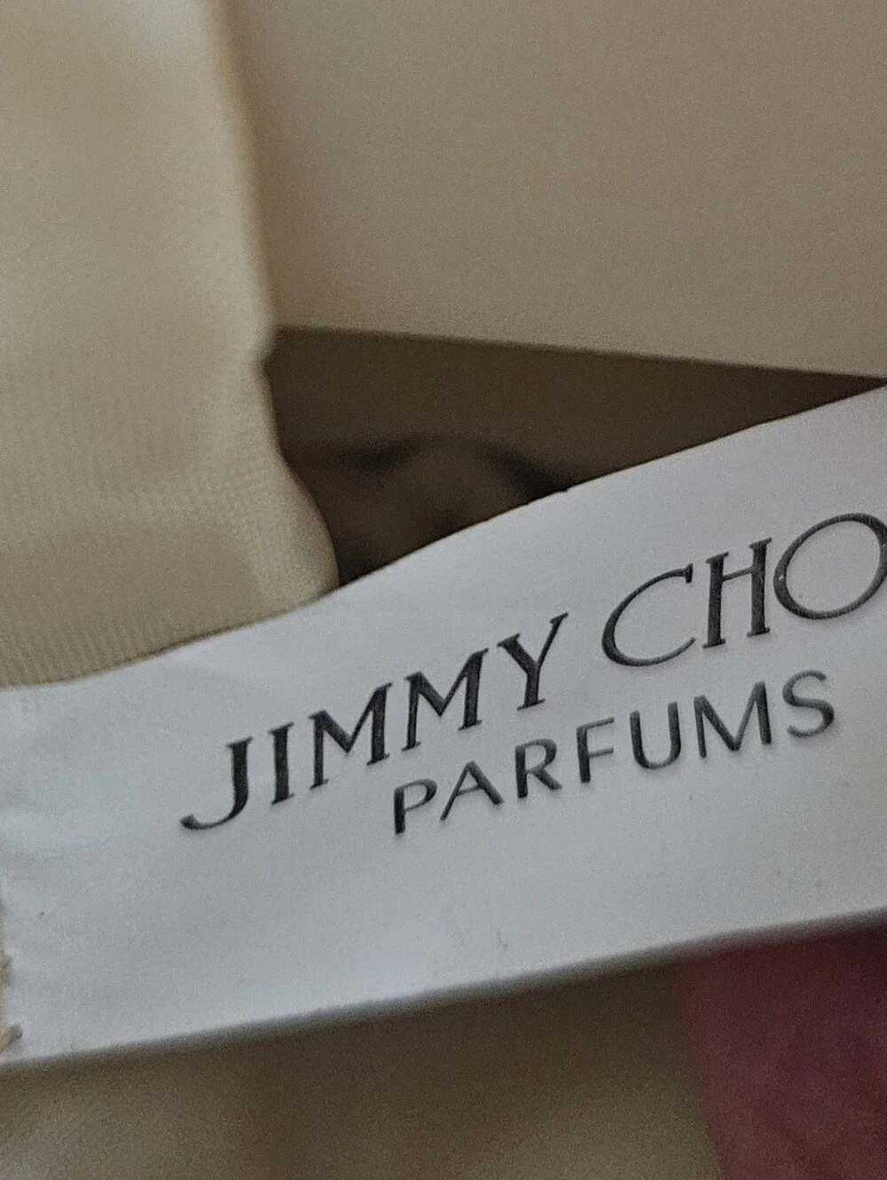 Jimmy Choo Parfums Cosmetic Pouch - Champagne